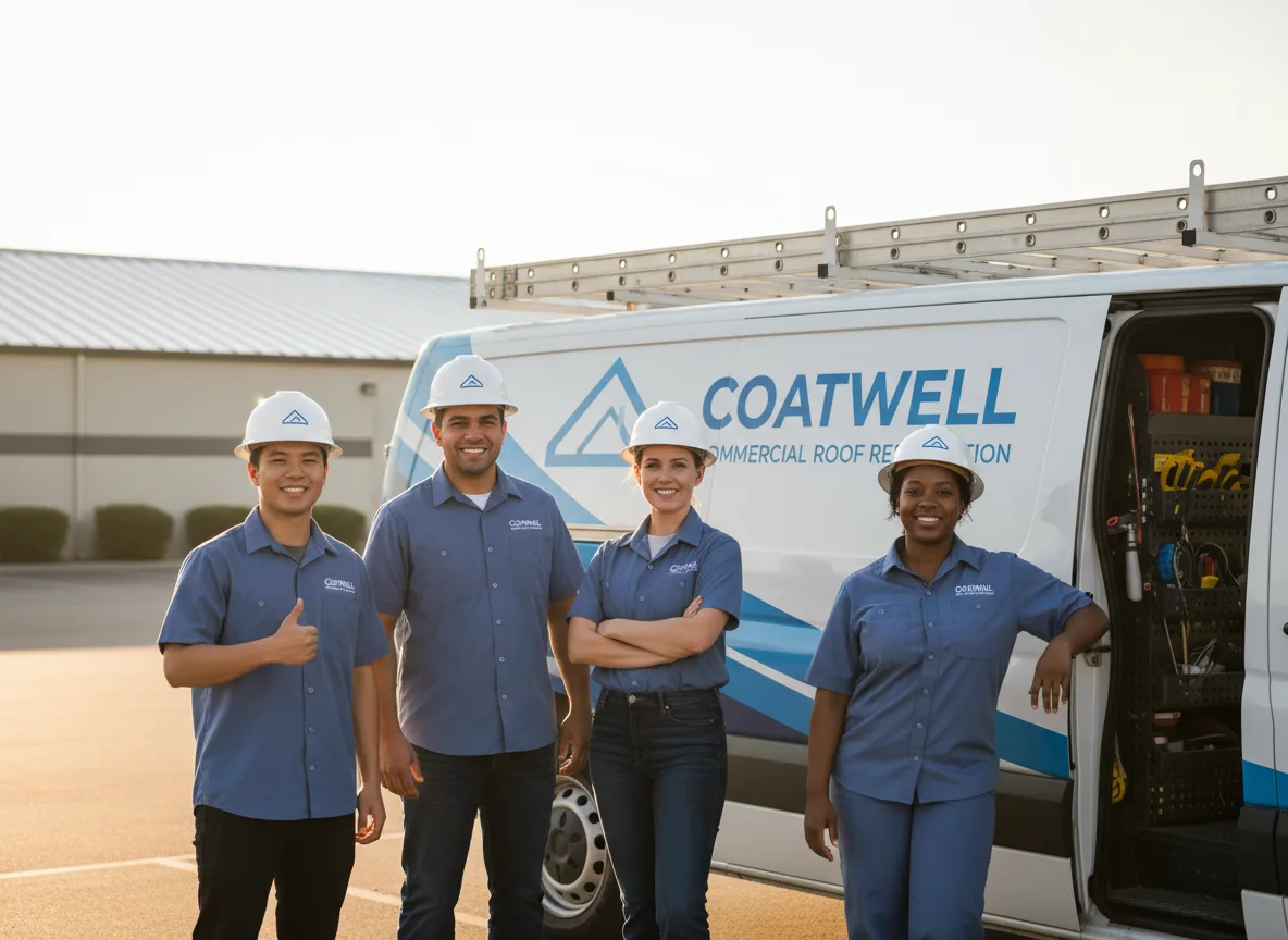 Commercial roof coating company in Sterling, IL